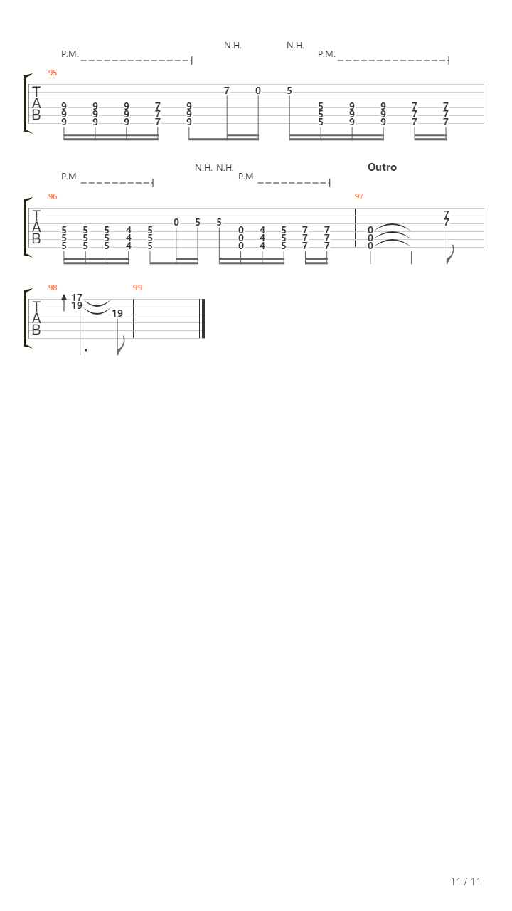 Baptized吉他谱