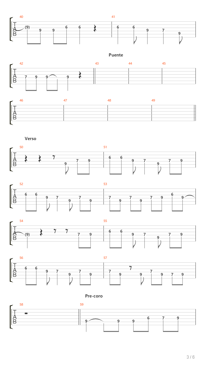 Hechizo De Amor吉他谱