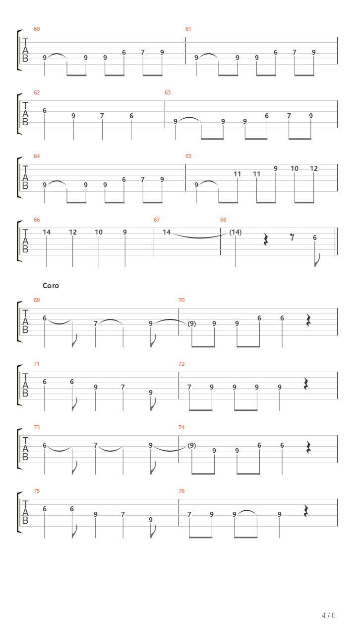 Hechizo De Amor吉他谱