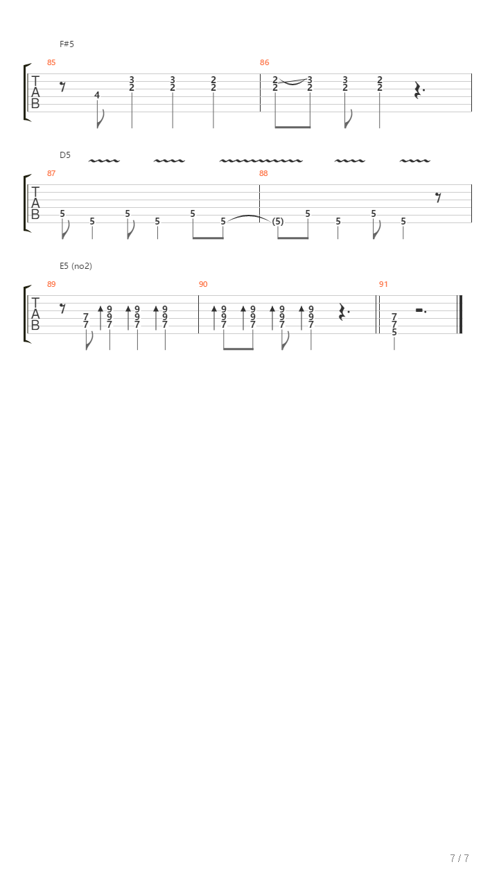 Sentimettal吉他谱