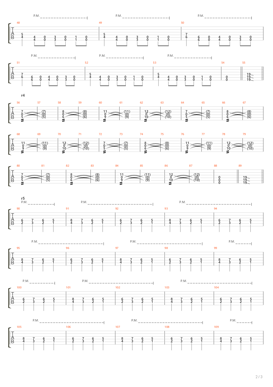 Empty吉他谱