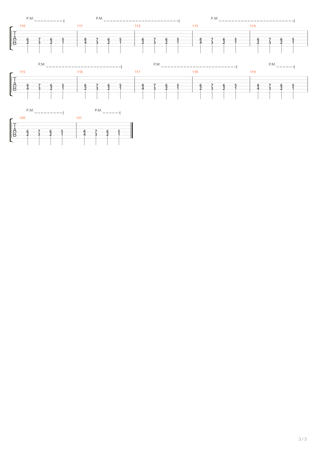 Empty吉他谱