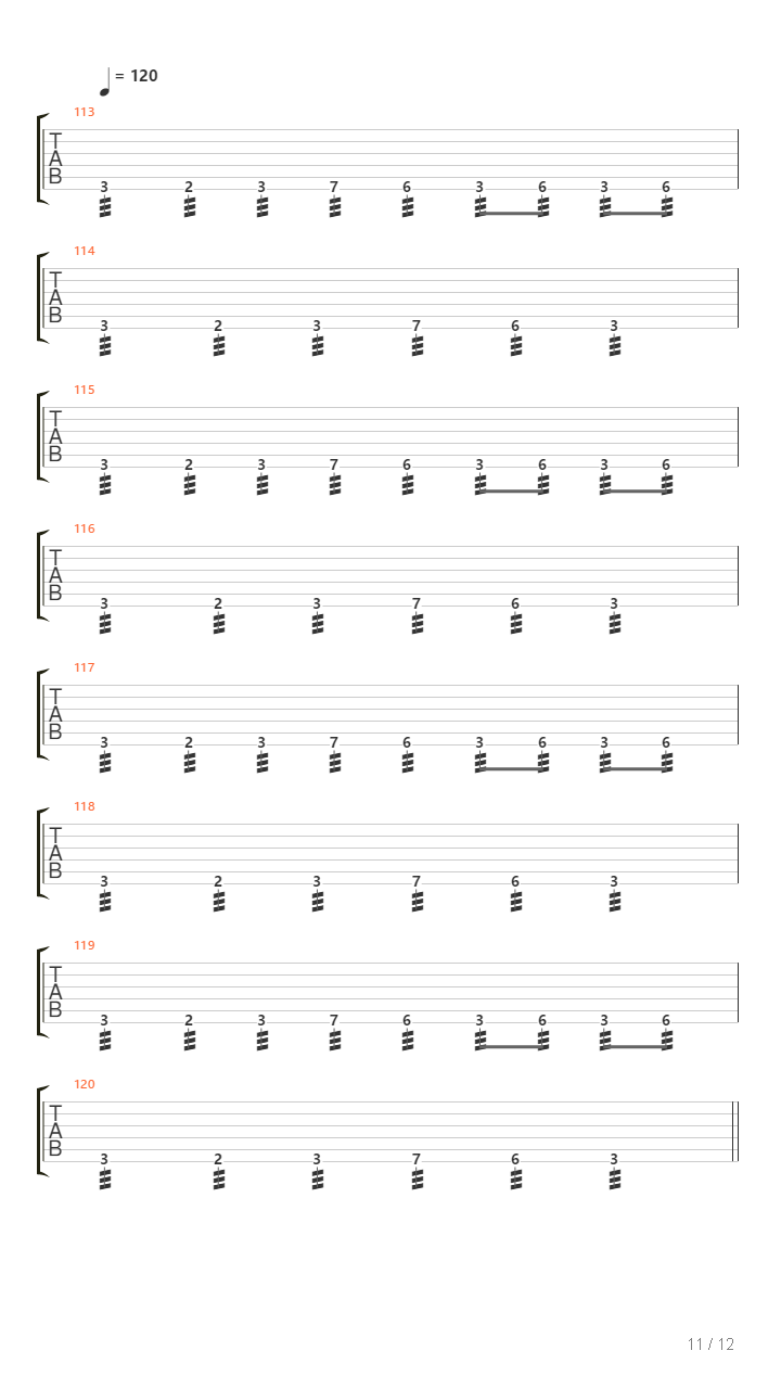 Ortus吉他谱