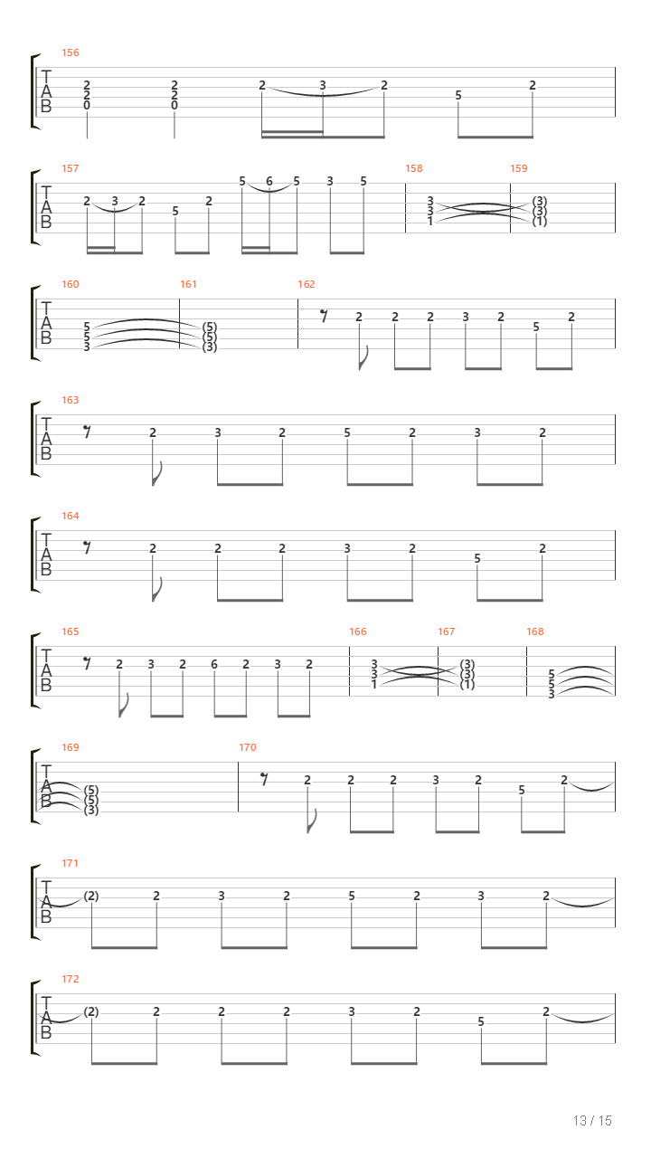 Chasing The Sun吉他谱