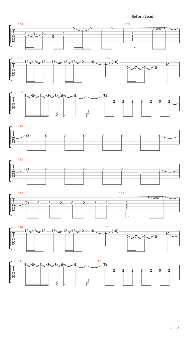 Chasing The Sun吉他谱