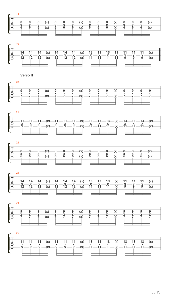 Slo Un Error吉他谱