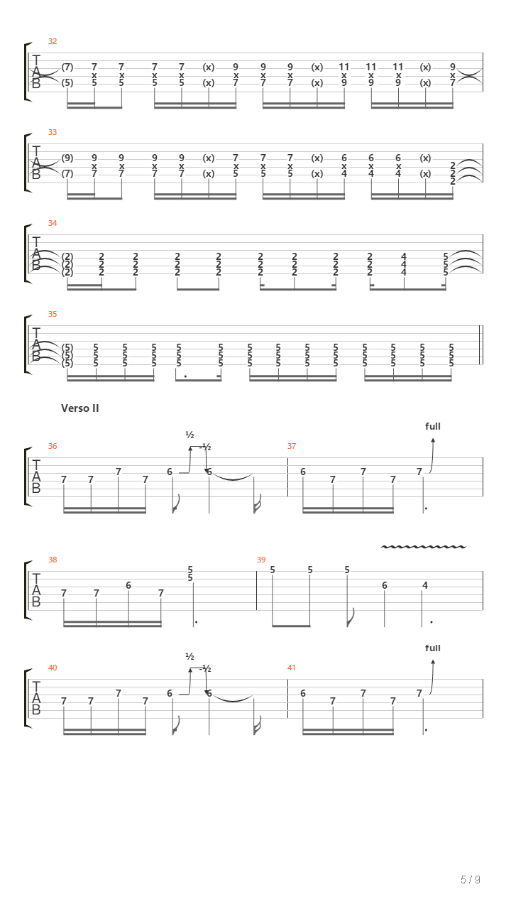 Soledad吉他谱