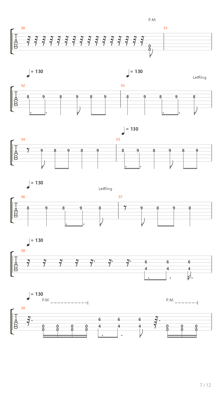 The Killing Horizon吉他谱