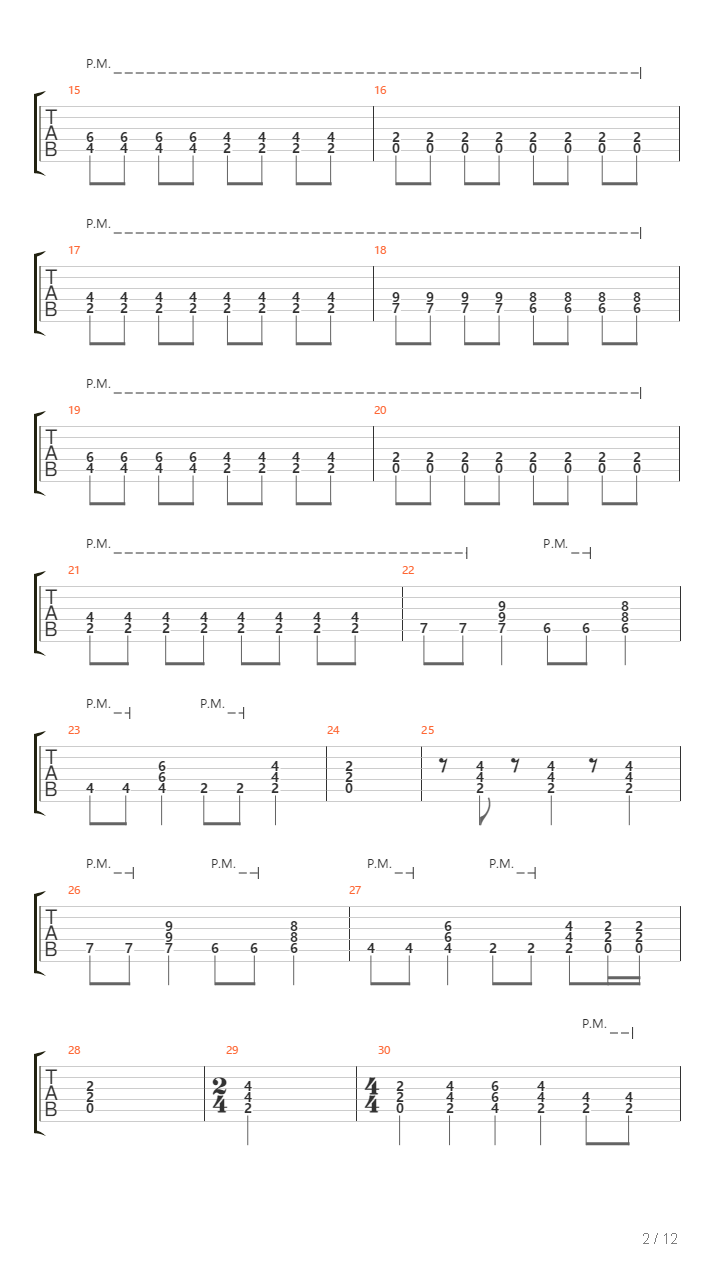 Vasya吉他谱