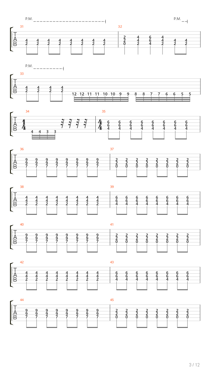 Vasya吉他谱