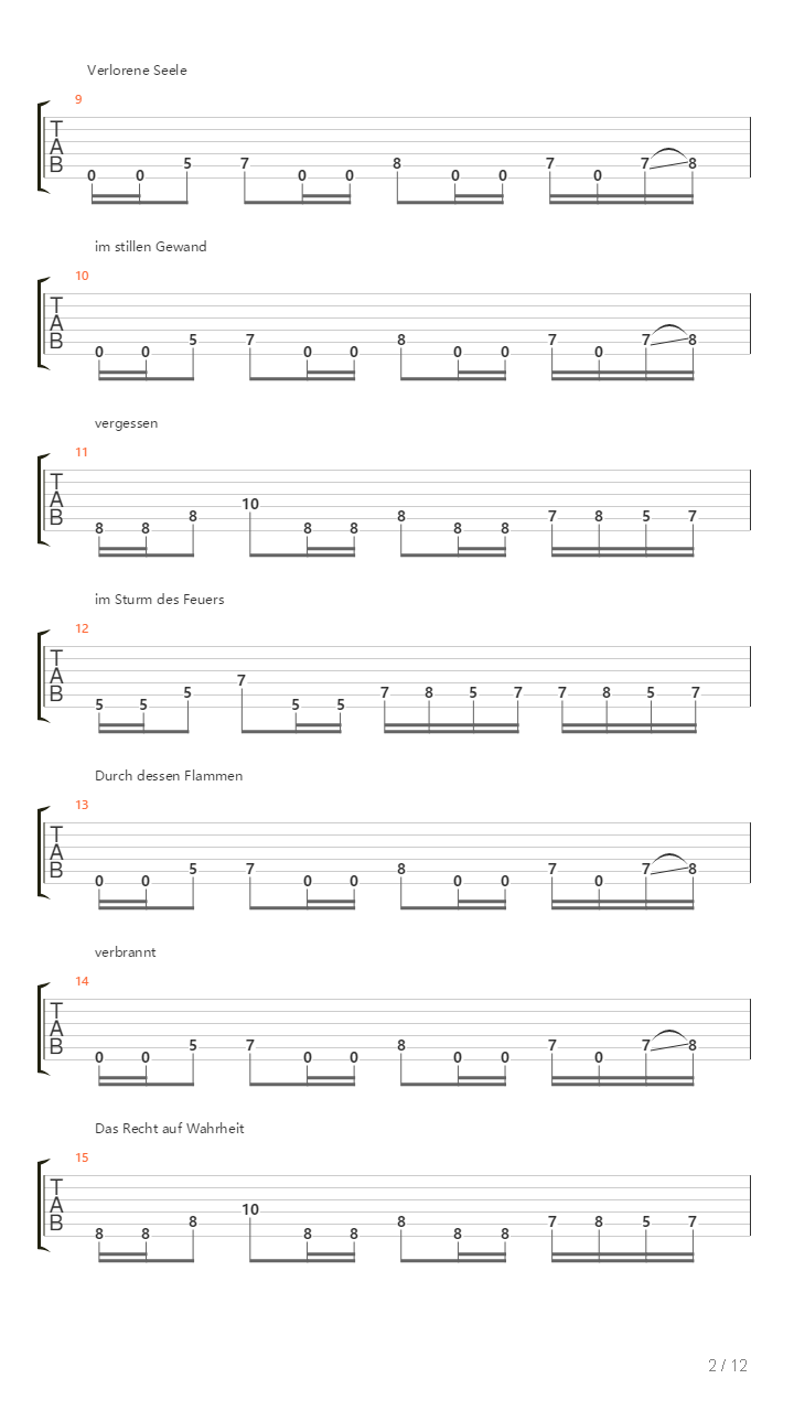 Entstelltes Bild吉他谱