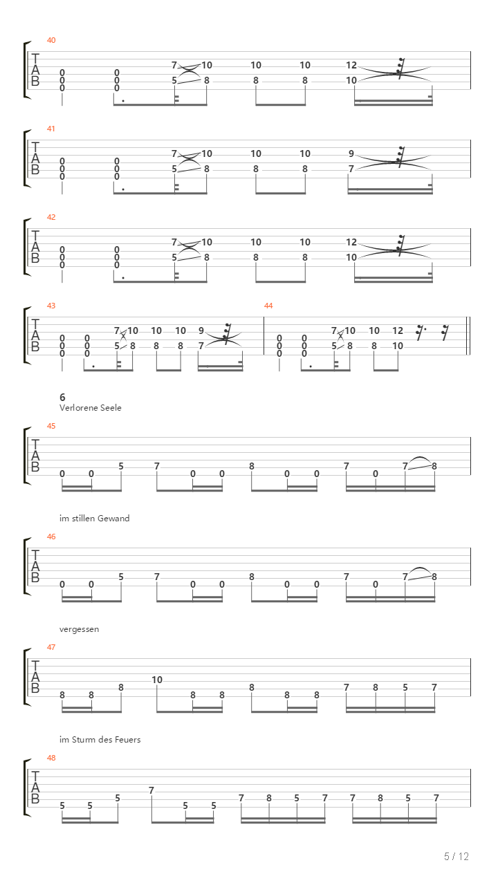 Entstelltes Bild吉他谱