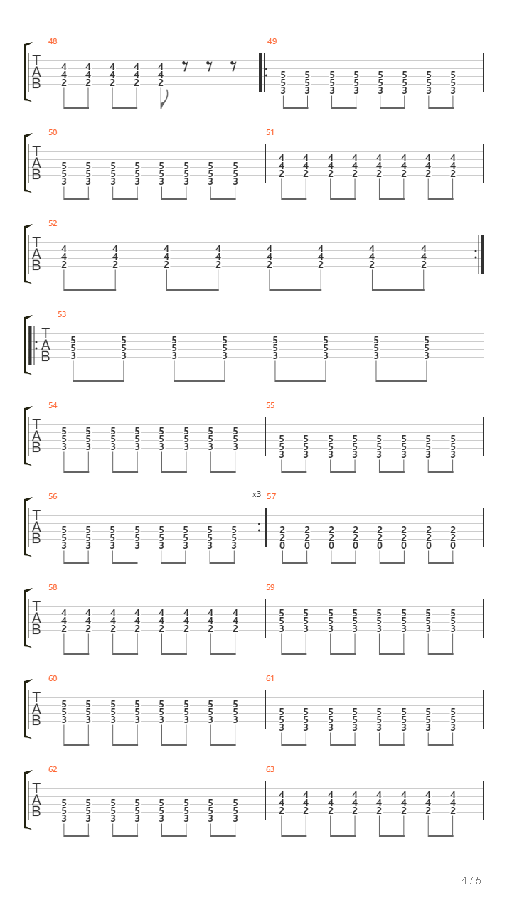 Roshambo吉他谱