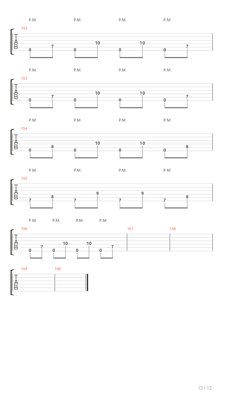 Through The Nether吉他谱