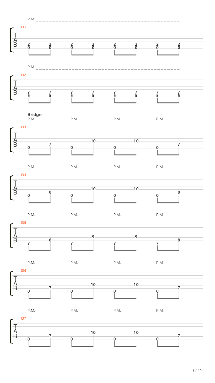 Through The Nether吉他谱
