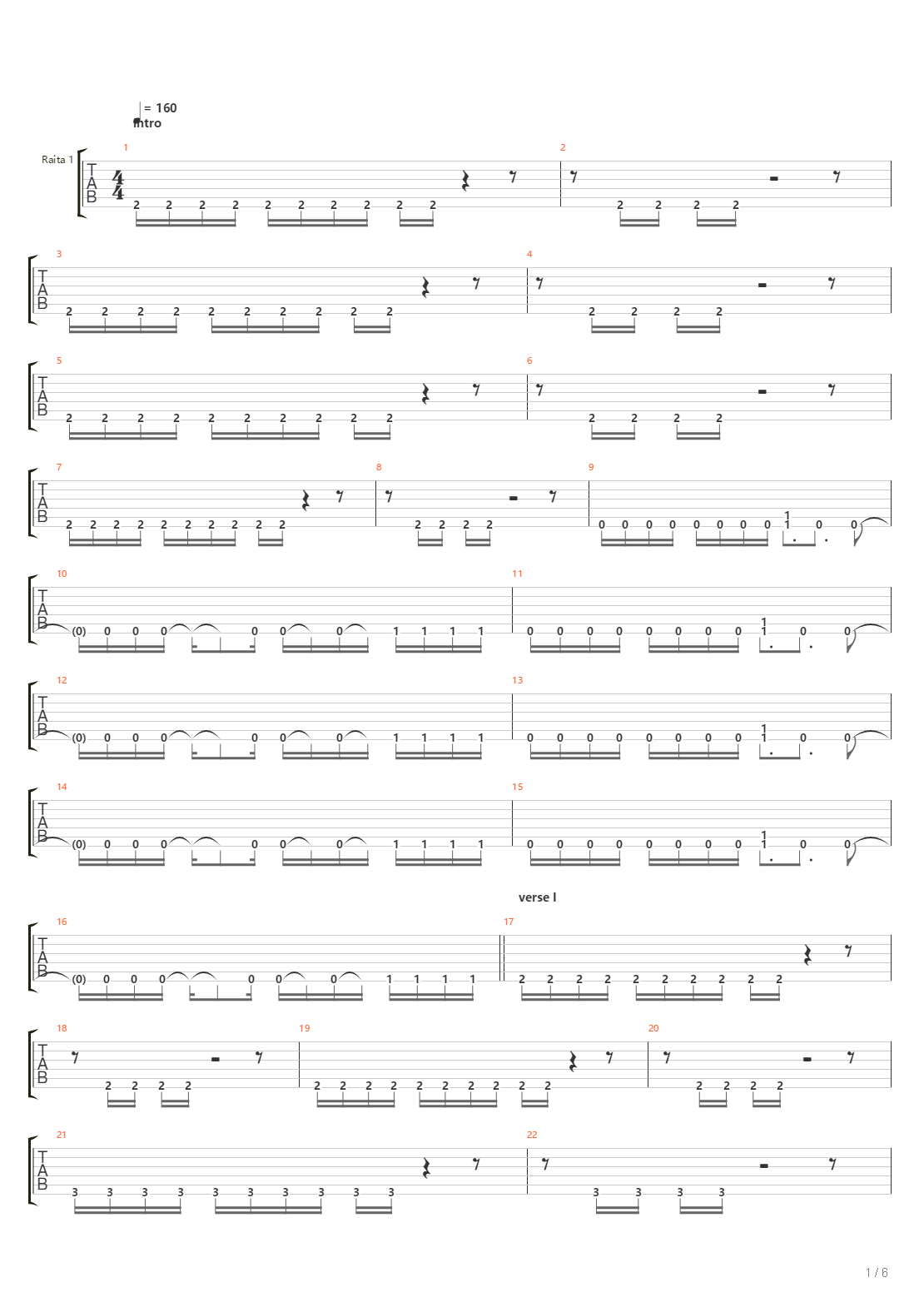 8442吉他谱