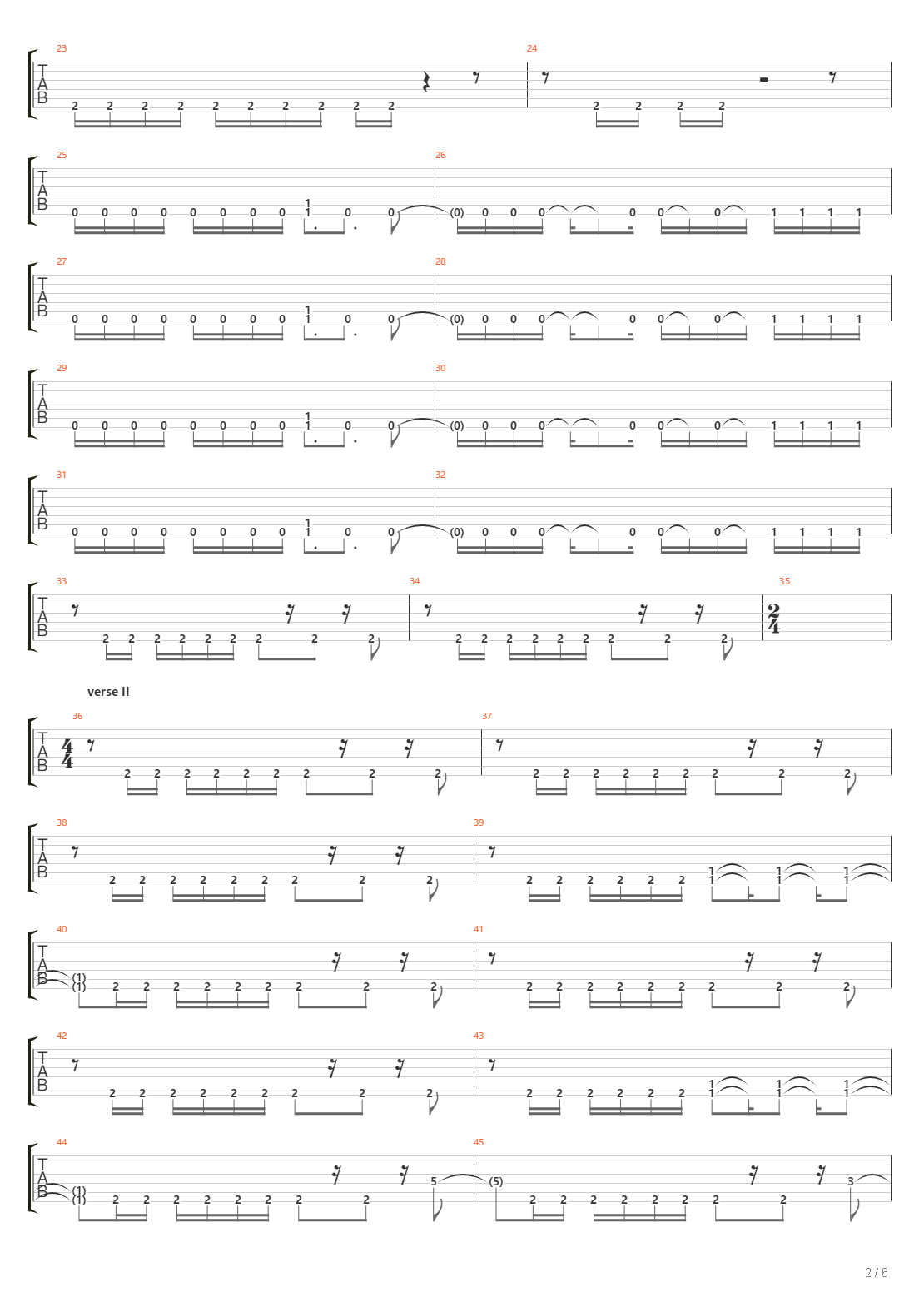 8442吉他谱