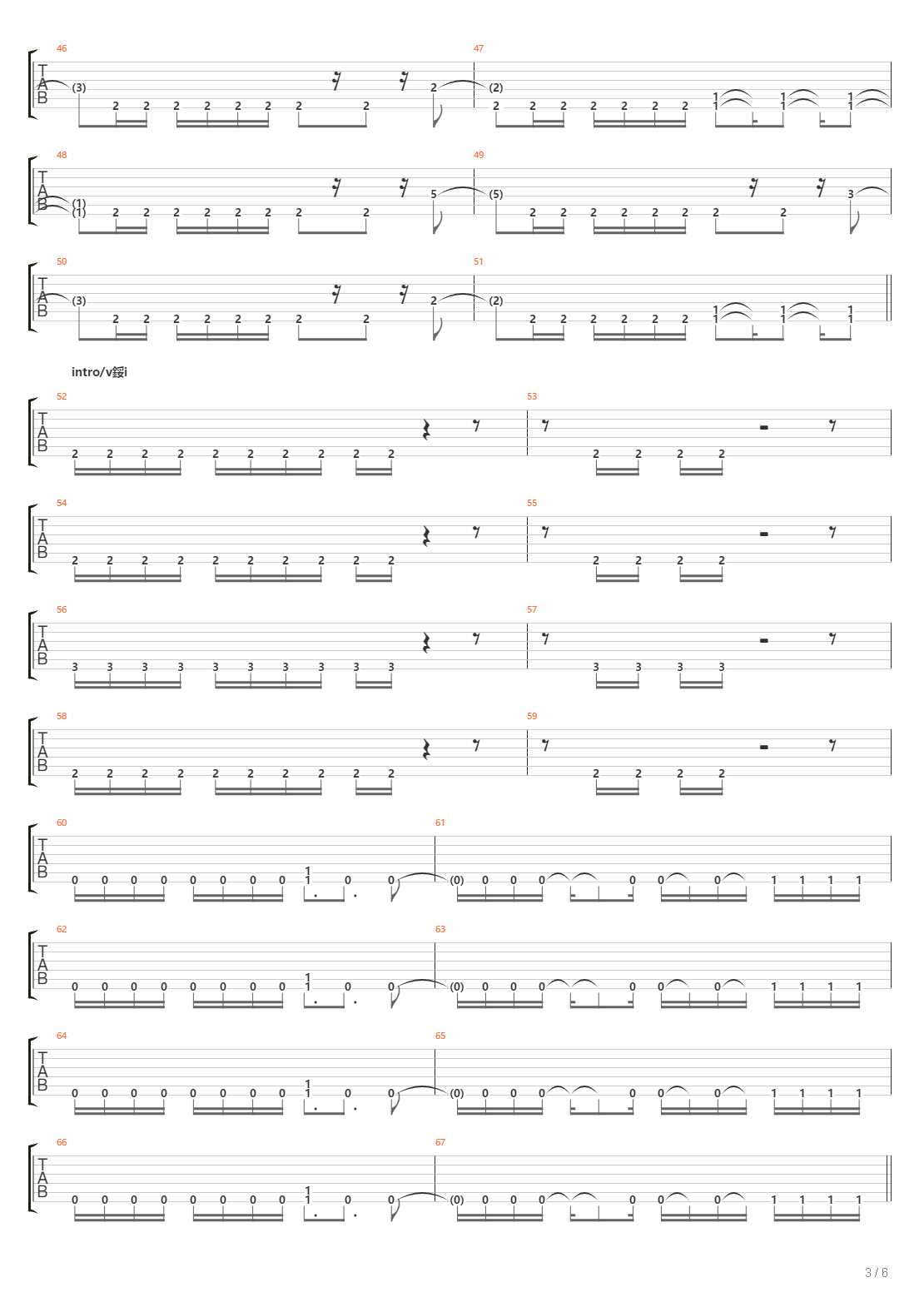 8442吉他谱