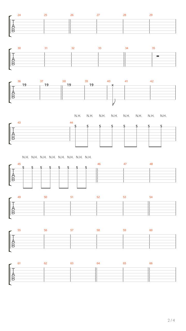 Nias Mal吉他谱