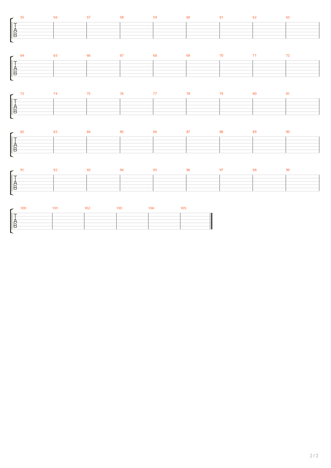 Parasit吉他谱