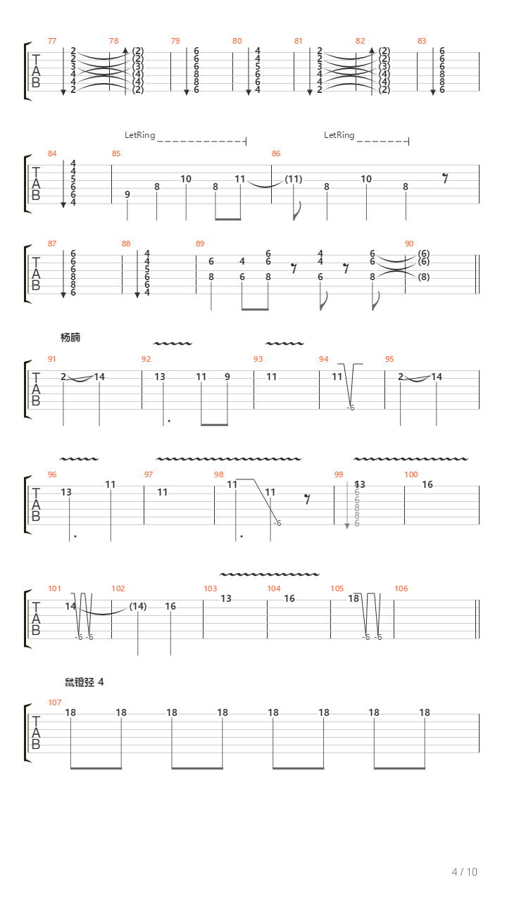 Sosny吉他谱