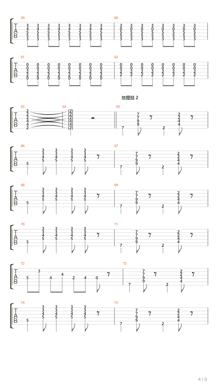 Toi Den吉他谱