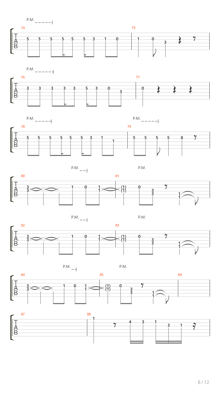 Car Race吉他谱