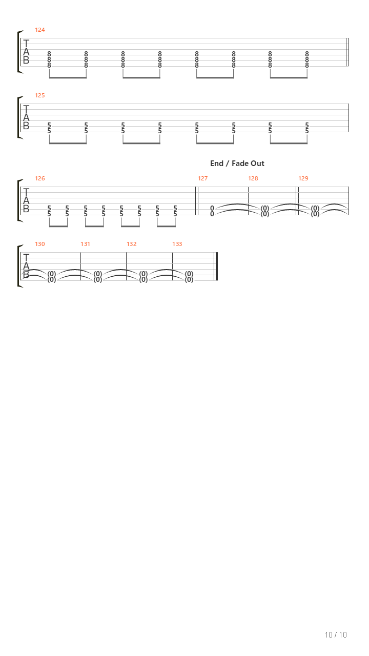 The Pledge吉他谱