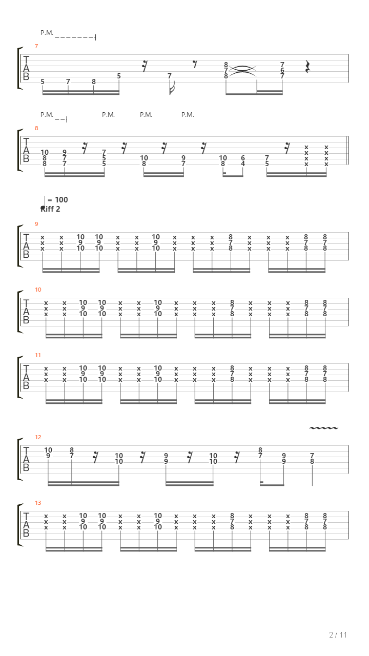 Evolution Of The Skid吉他谱