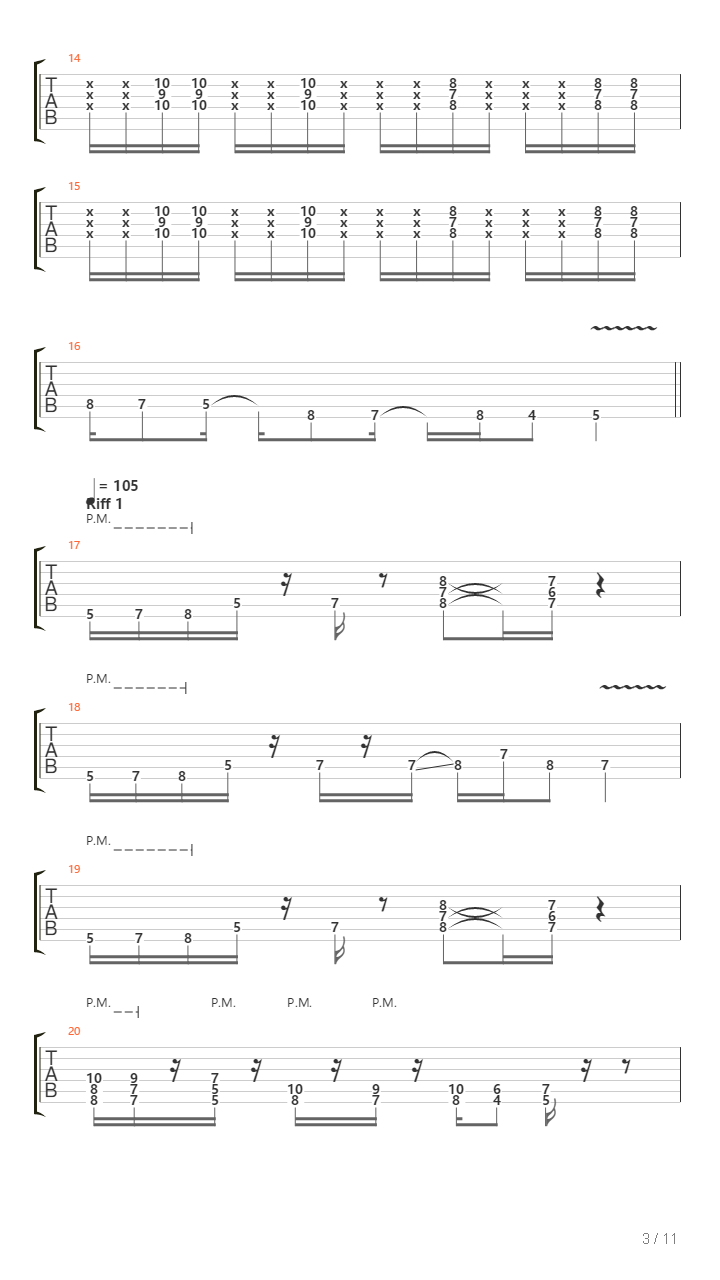 Evolution Of The Skid吉他谱