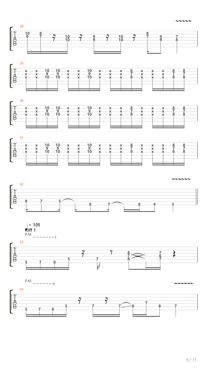 Evolution Of The Skid吉他谱