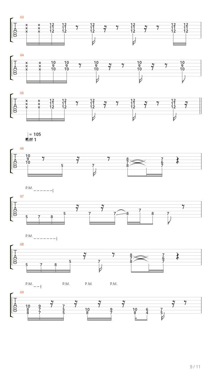 Evolution Of The Skid吉他谱