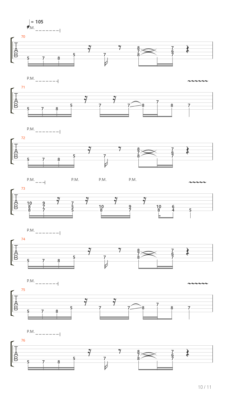 Evolution Of The Skid吉他谱