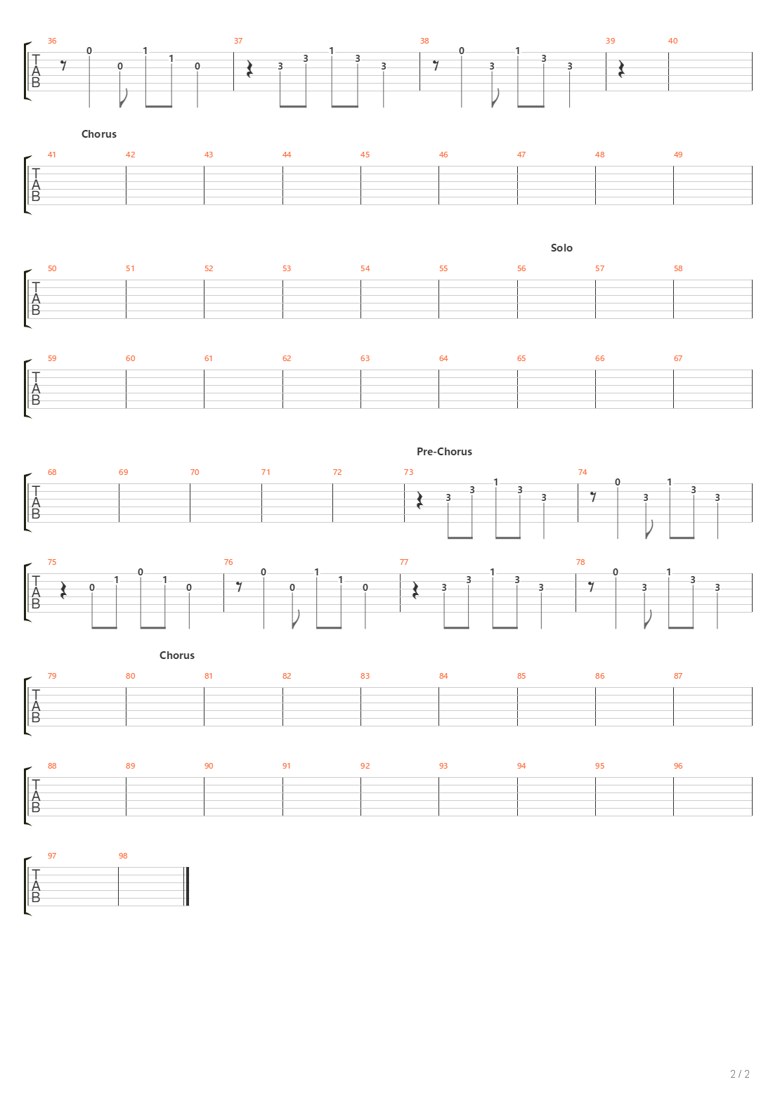 Pergi吉他谱