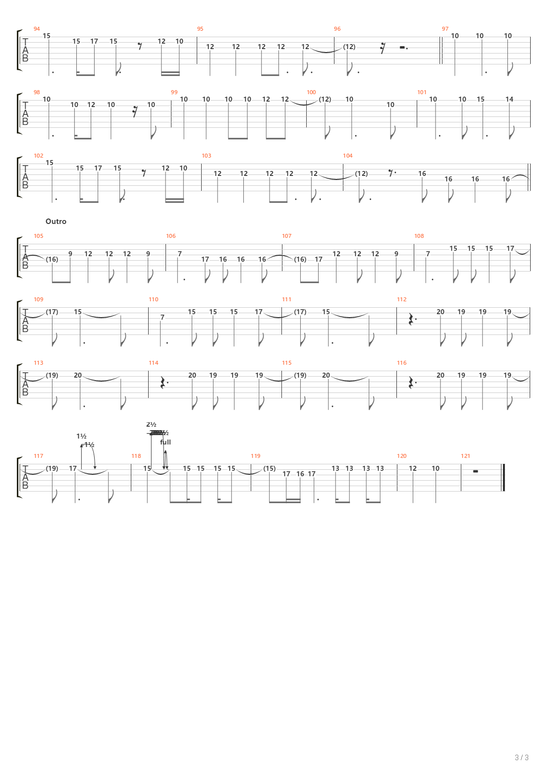 Planned Leavin吉他谱