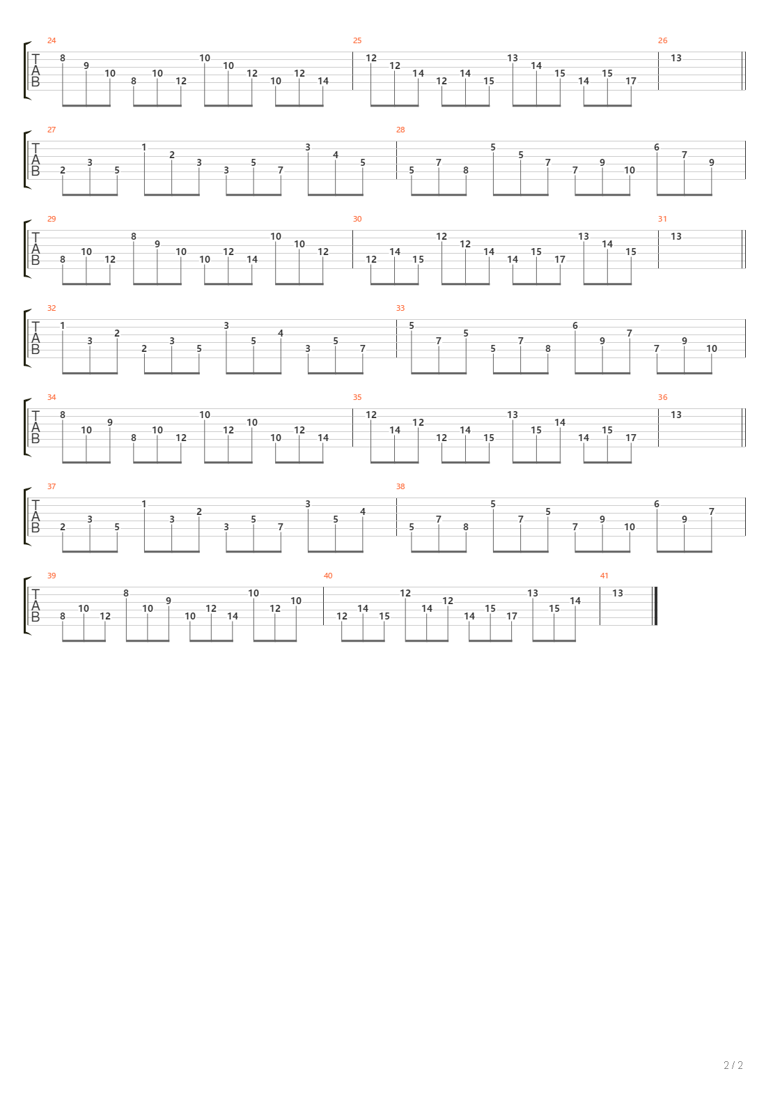 Very Cool Arpeggios Exercises吉他谱