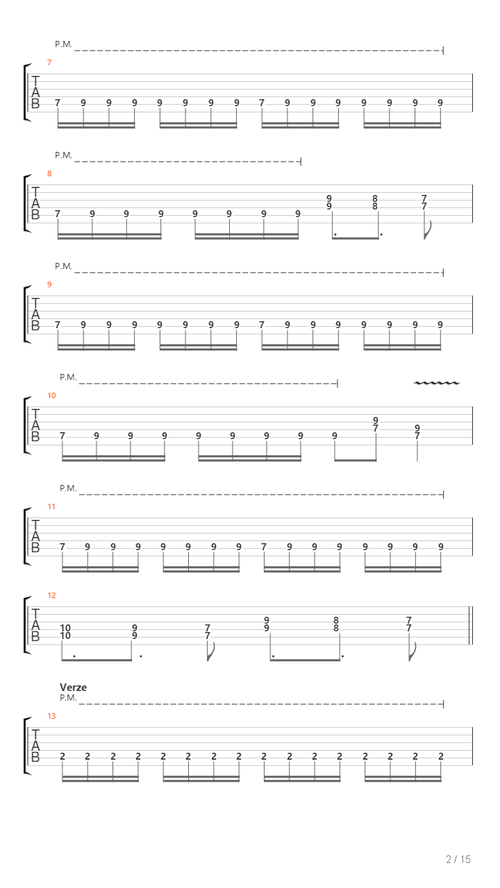 A Harmadik吉他谱