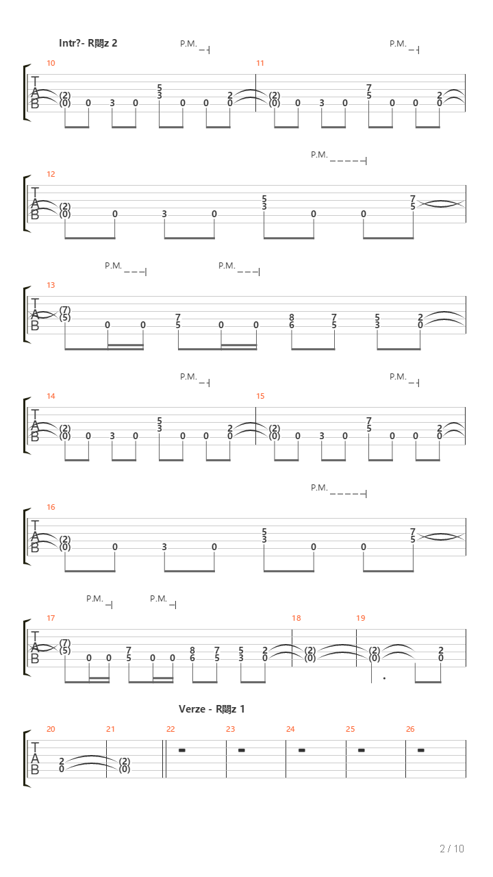 Az Aldozat吉他谱