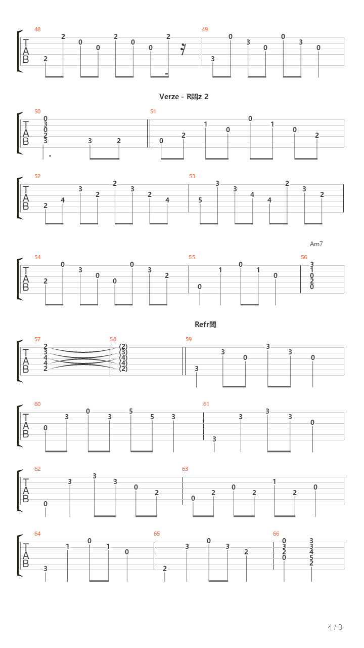 Szeliden吉他谱