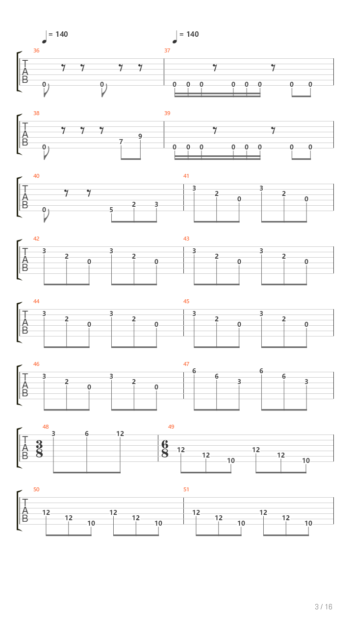 Rites Of Passage吉他谱