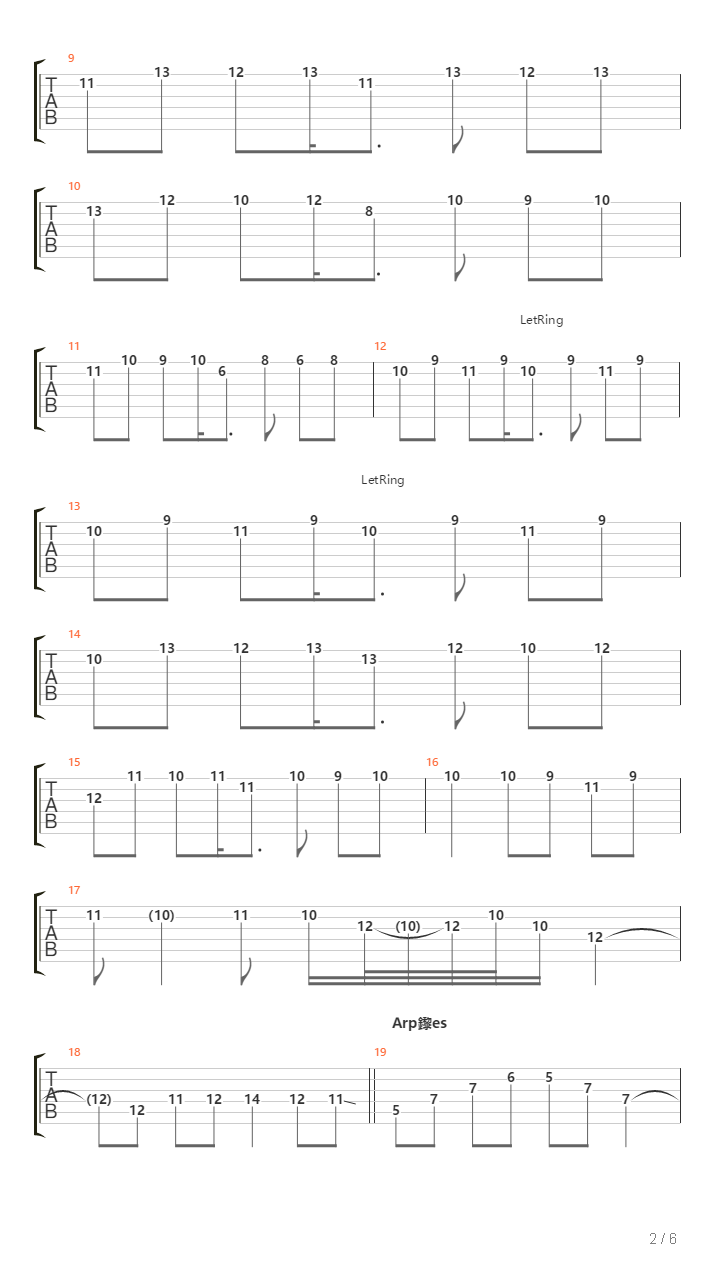 Spanish Guitar吉他谱