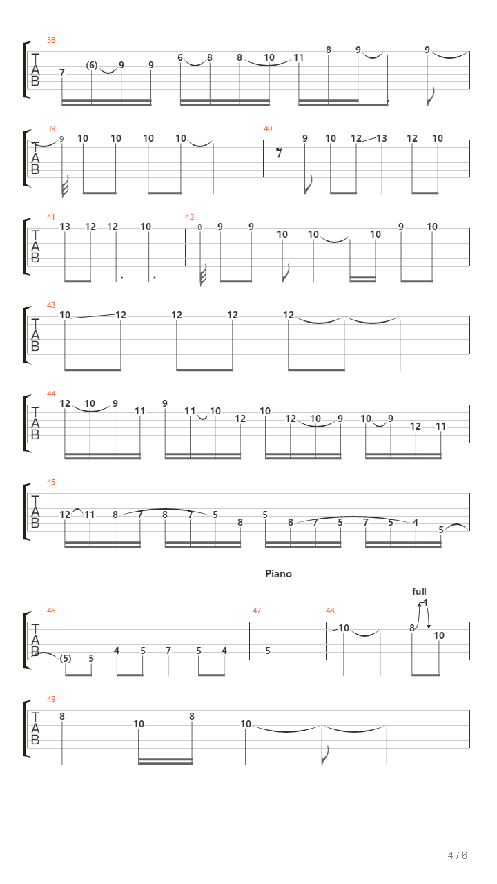 Spanish Guitar吉他谱