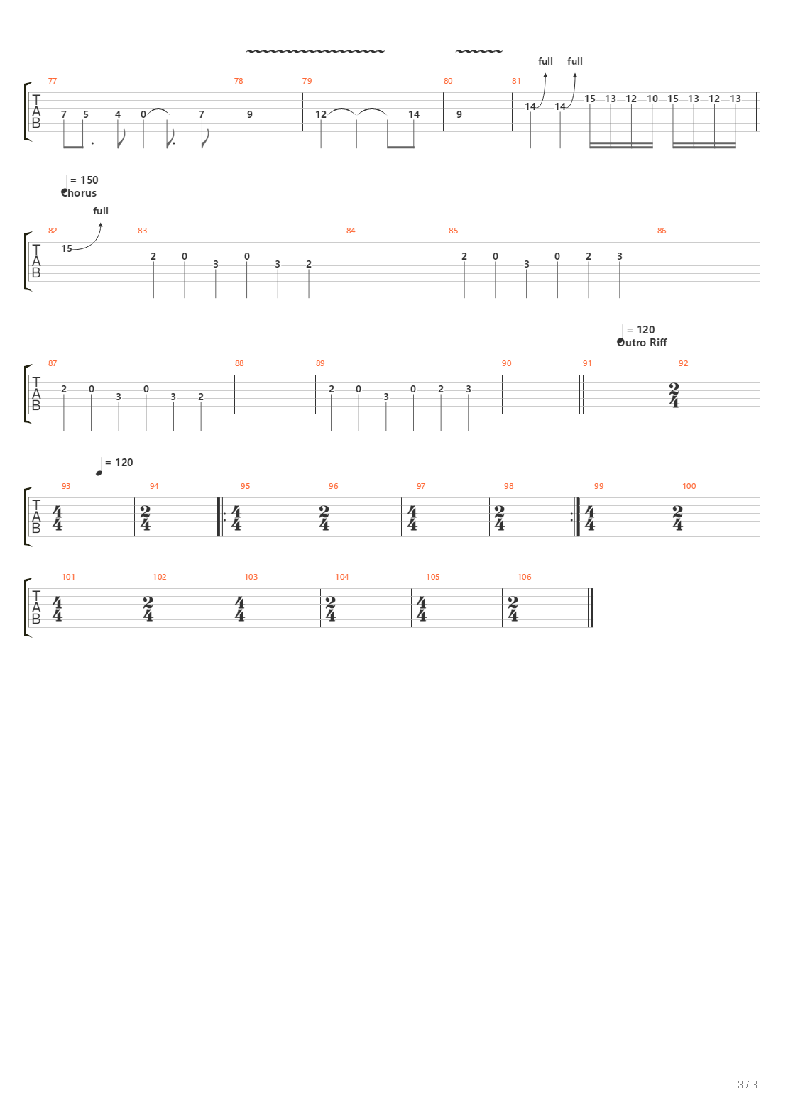 Monolith吉他谱