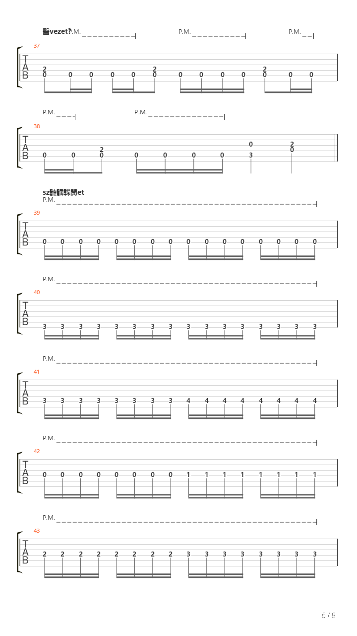 Gep Indulo吉他谱