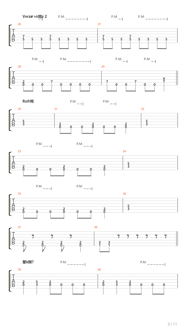 Mennyit Ersz吉他谱