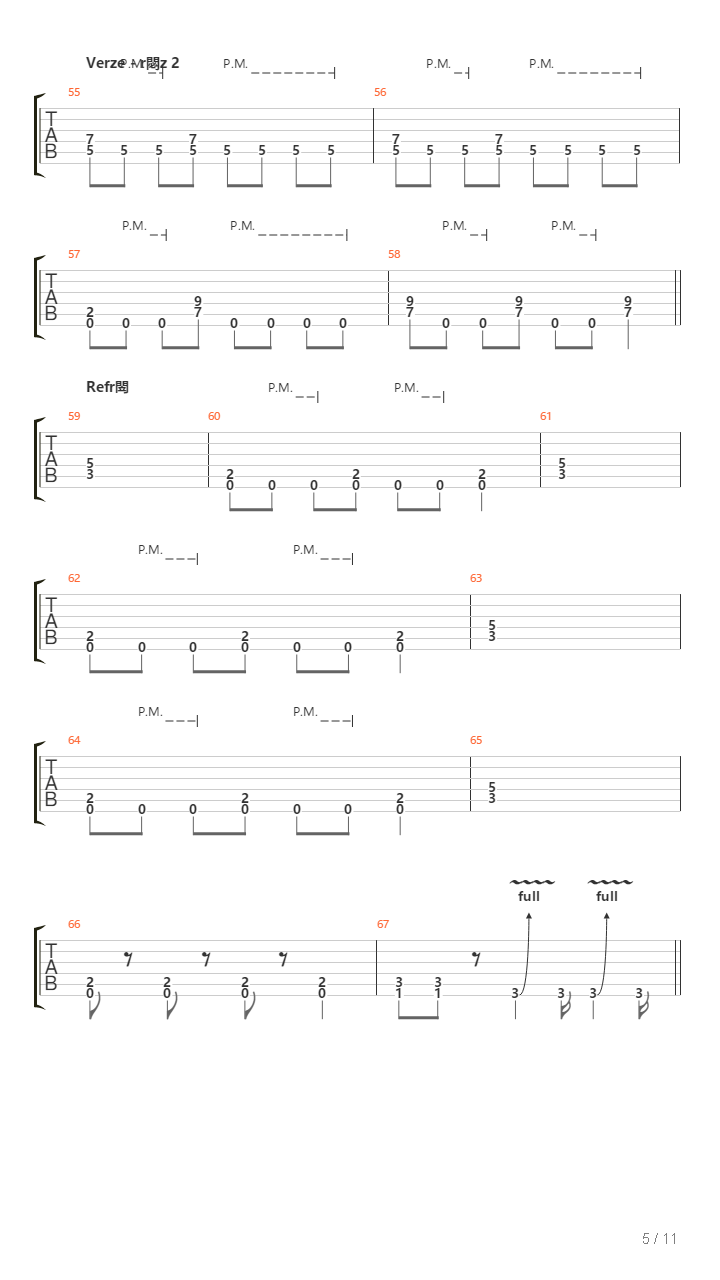 Mennyit Ersz吉他谱