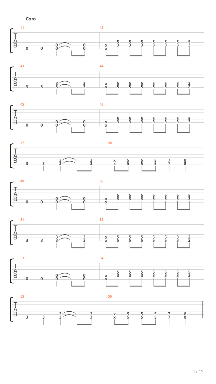 Lo Vi Venir吉他谱