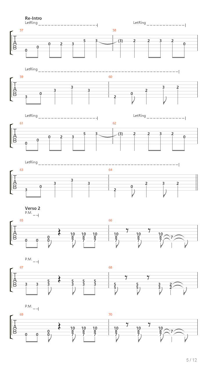 Lo Vi Venir吉他谱