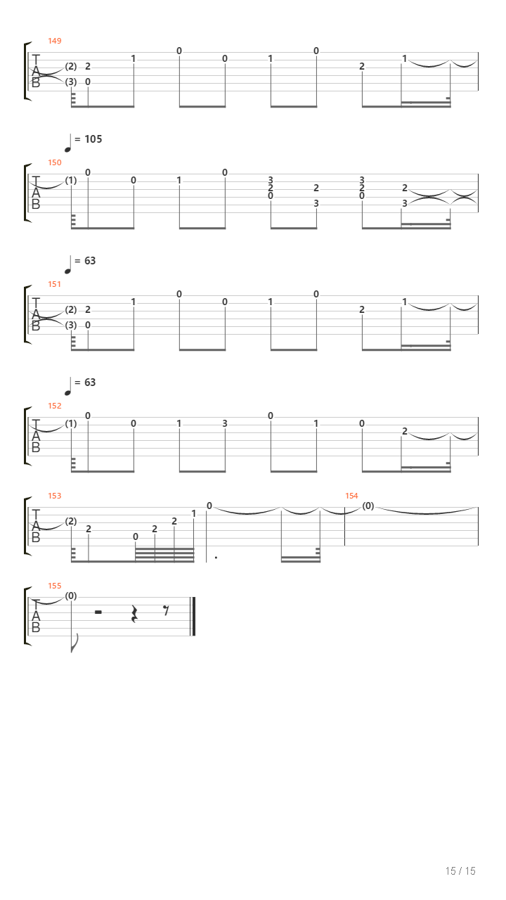 Fadin Away吉他谱