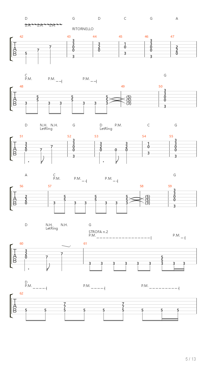 Pompotron吉他谱